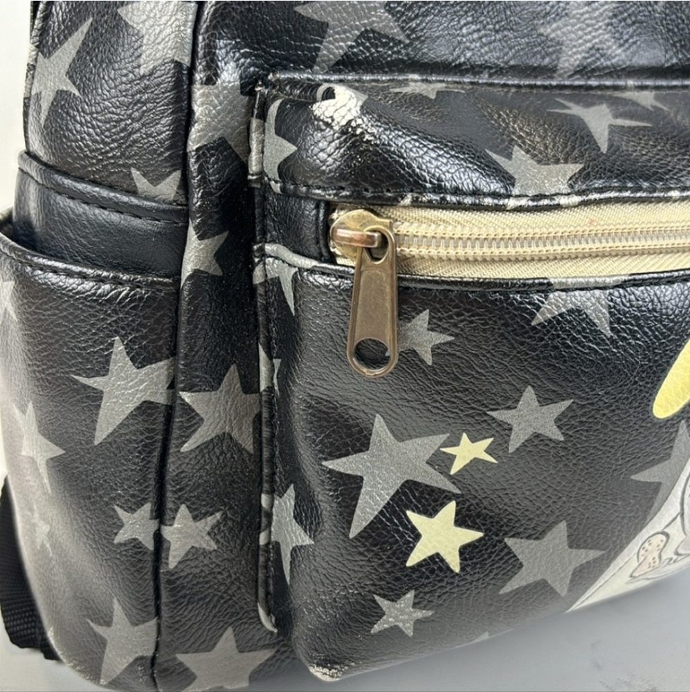 Loungefly Black and Gold Dumbo Kids Backpack - Picture 4 of 5